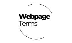 Webpage Terms