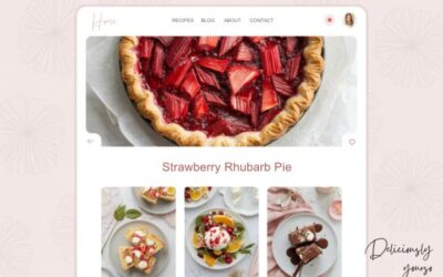 Delicious Ideas to Make Your Site Stand Out: Food Website Design Inspiration