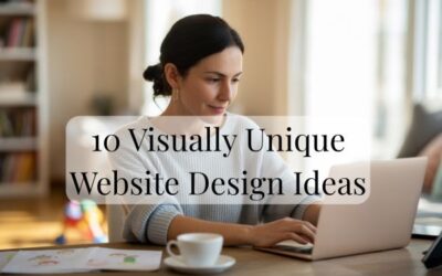 10 Visually Unique Website Design Ideas for Beginner Bloggers and Small Business Owners