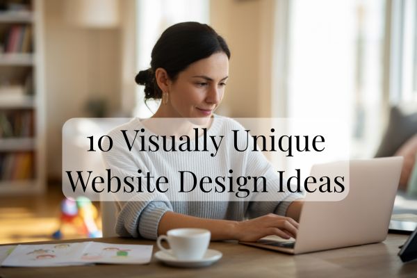 10 Visually Unique Website Design Ideas for Beginner Bloggers and Small Business Owners